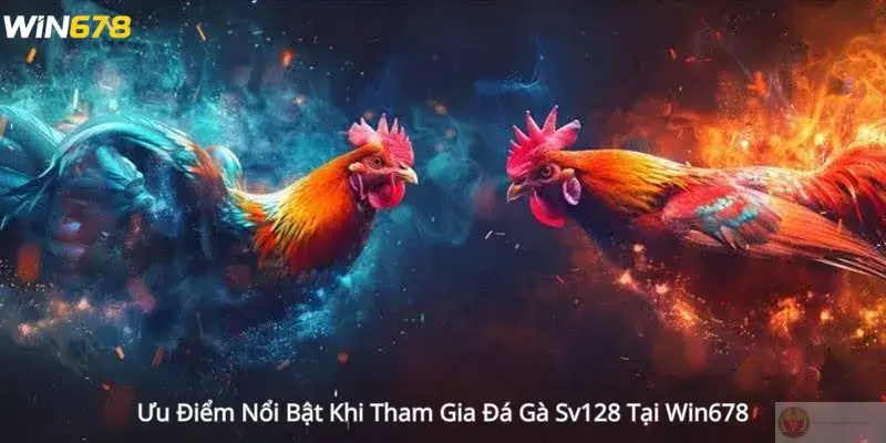 Ưu Điểm Nổi Bật Khi Tham Gia Đá Gà Sv128 Tại Win678 